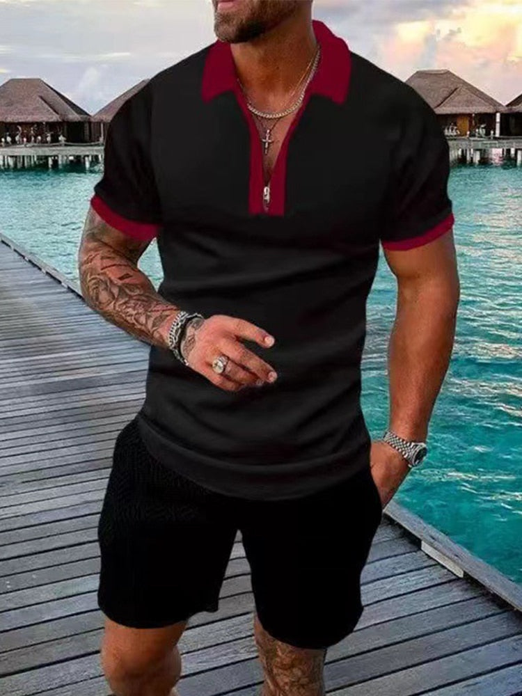 Oliver™  -  Streetwear Polo & Shorts — Allmycloset (view 4)
