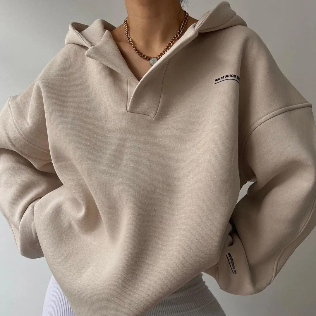 Sienna™ - Modern Crewneck Sweater — Allmycloset (view 2)