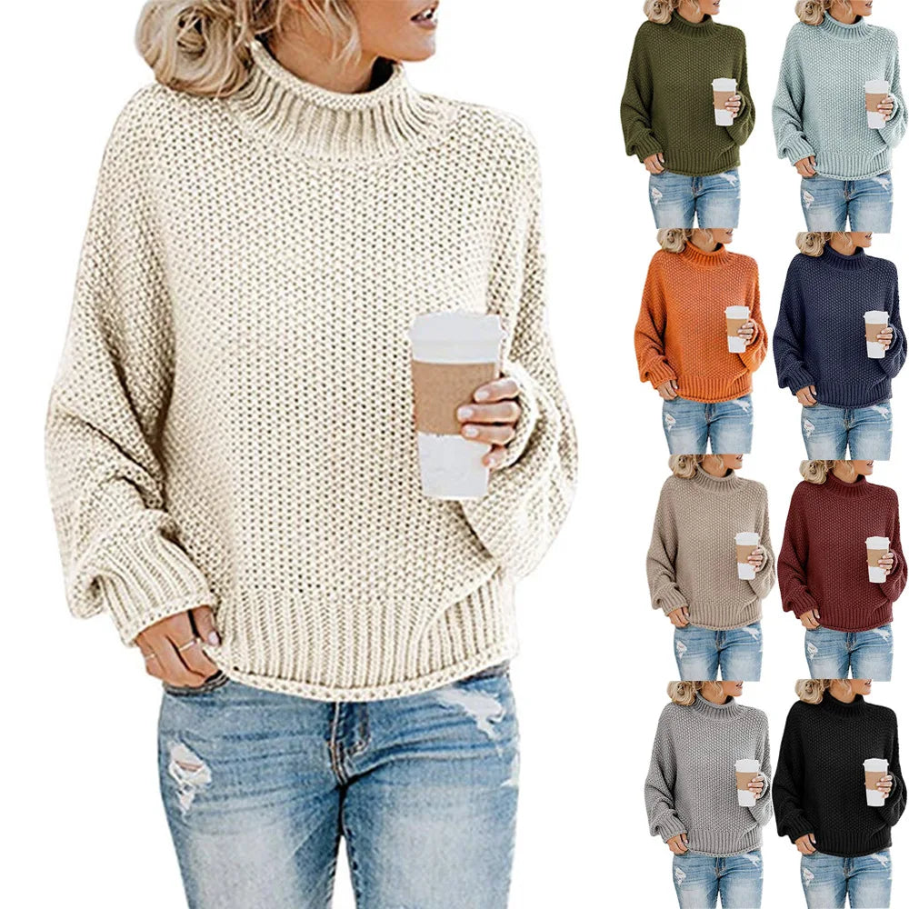 Eleanor™ - Elegant Turtleneck Sweater — Allmycloset (view 2)