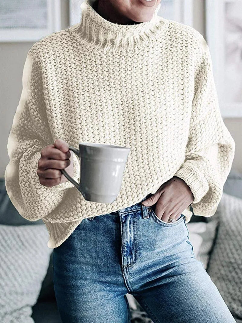 Eleanor™ - Elegant Turtleneck Sweater — Allmycloset (view 5)