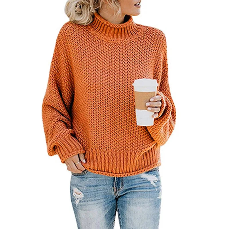 Eleanor™ - Elegant Turtleneck Sweater — Allmycloset (view 4)