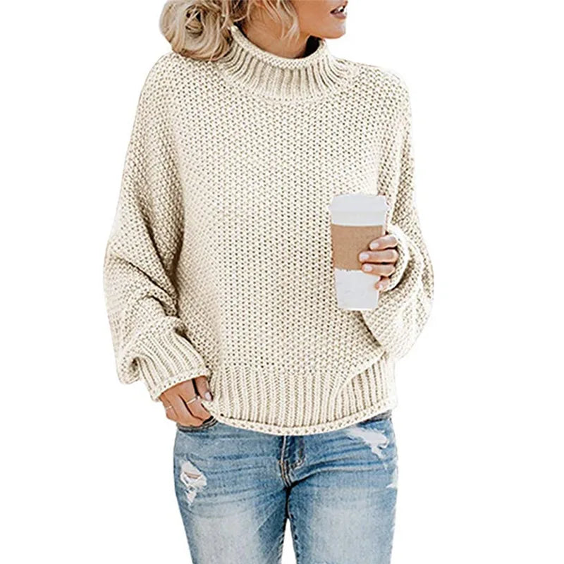 Eleanor™ - Elegant Turtleneck Sweater — Allmycloset