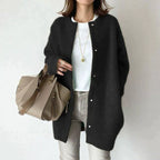 Mia™ - Loose Vintage Cardigan Vest — Allmycloset (view 2)