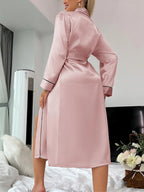 Celeste - Elegant Spring Silk Nightgown for Ladies — Allmycloset (view 11)
