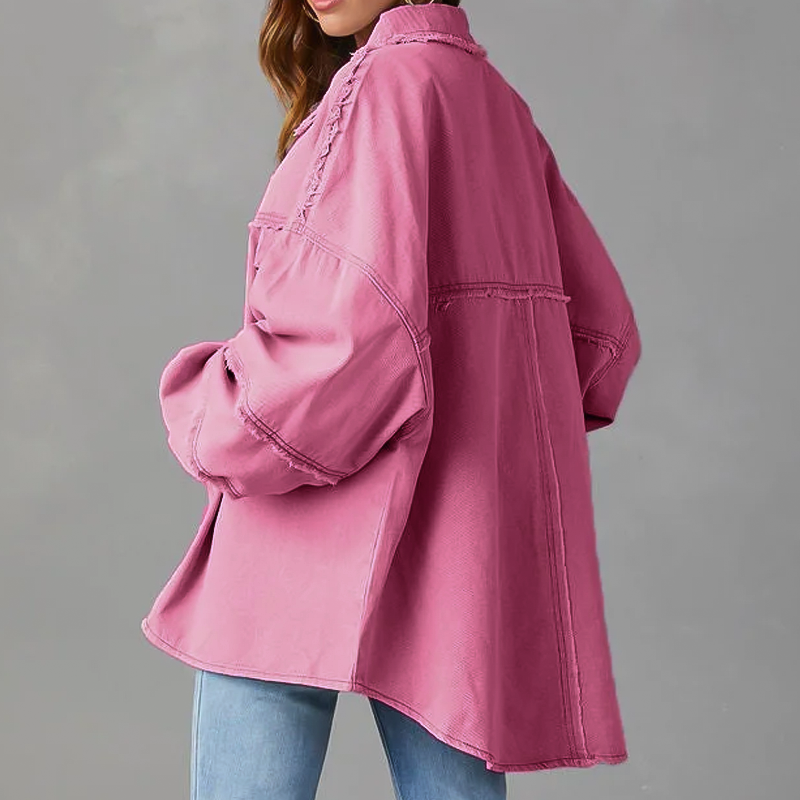 Ella™ - Stylish Denim Jacket — Allmycloset (view 3)