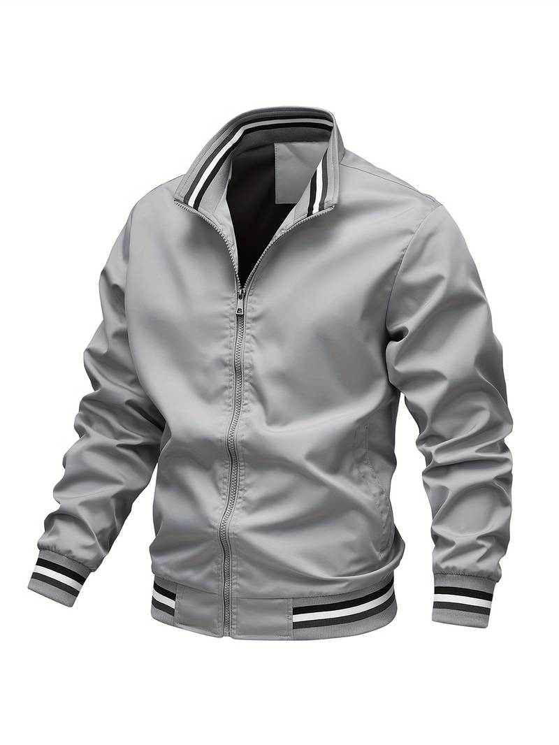 Thomas™ - Stylish Stand Jacket — Allmycloset (view 8)