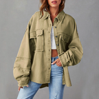 Ella™ - Stylish Denim Jacket — Allmycloset (view 6)
