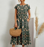 Violet™ - Comfy Cotton Dress — Allmycloset (view 9)
