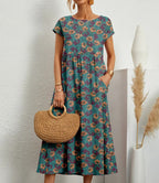 Violet™ - Comfy Cotton Dress — Allmycloset (view 10)