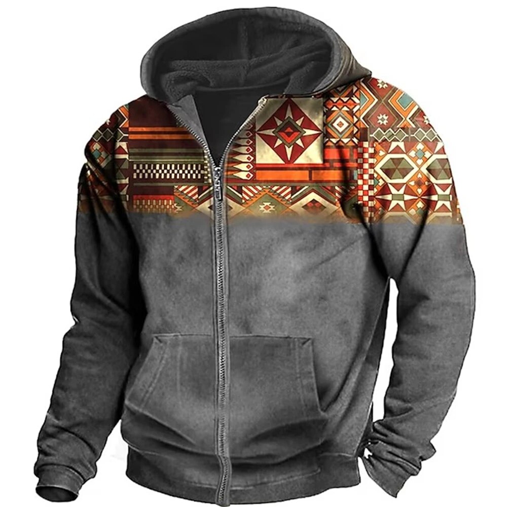 'Liam™ - Outdoor Retro Hoodie — Allmycloset (view 3)