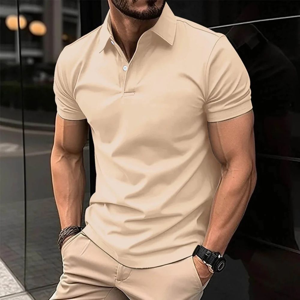 Stylish men's polo shirt for summer - Odmar — Allmycloset (view 6)