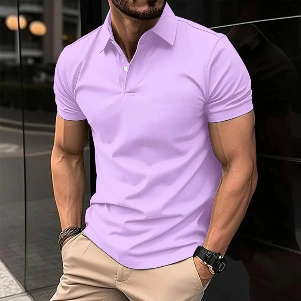 Stylish men's polo shirt for summer - Odmar — Allmycloset (view 9)