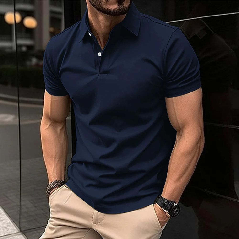 Stylish men's polo shirt for summer - Odmar — Allmycloset (view 4)