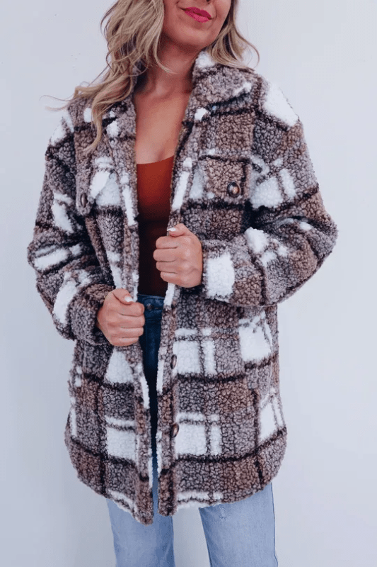 Stella™ - Premium Woolen Coat dn — Allmycloset (view 2)