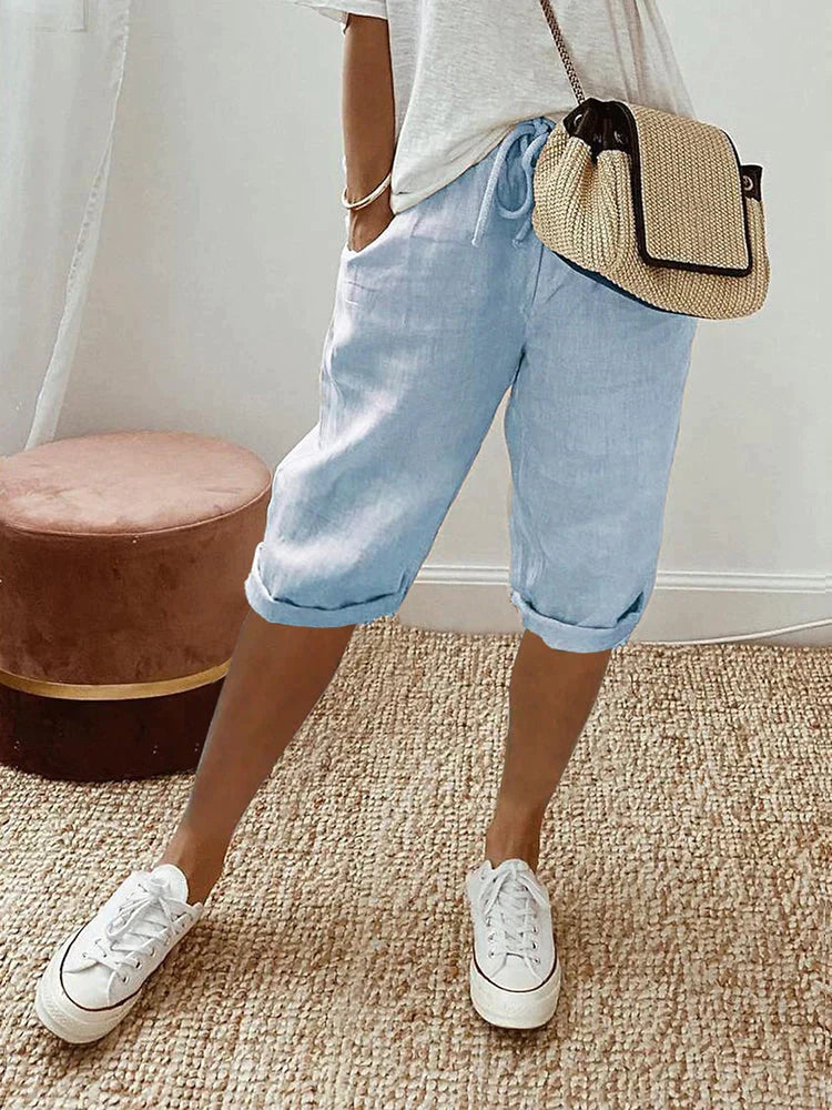 Piper™ - Women's Cotton Shorts — Allmycloset (view 4)