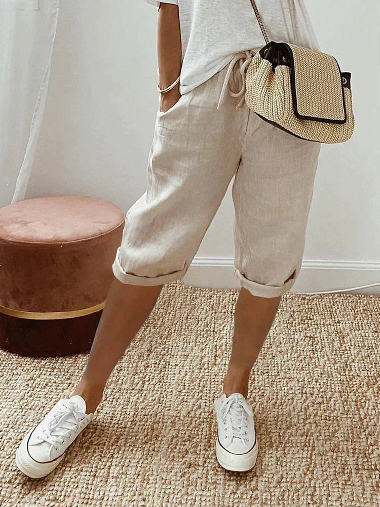 Piper™ - Women's Cotton Shorts — Allmycloset (view 2)