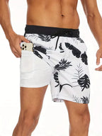 Men's Shorts Drawstring Printed | Swim