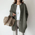 Mia™ - Loose Vintage Cardigan Vest — Allmycloset (view 4)